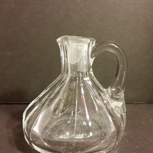 Cruet, Clear Glass