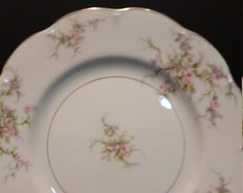 Theodore Haviland, Rosalinde Dinner Plate, 1942-1957