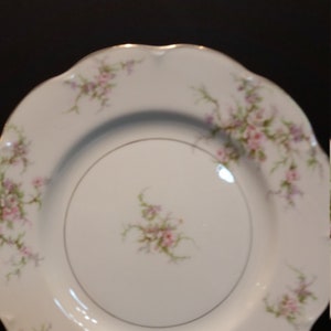 Theodore Haviland, Rosalinde Dinner Plate, 1942-1957