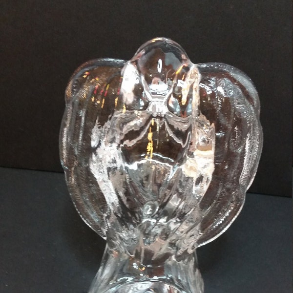 Praying Angel Tealight Holder, Crystal