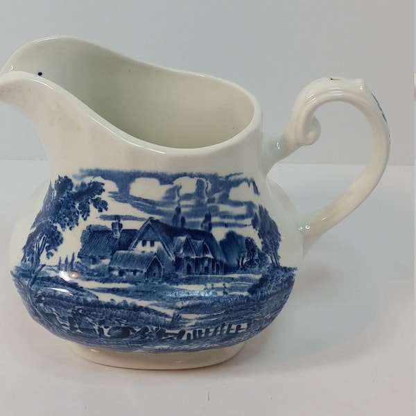 Ridgway "Meadowsweet" Creamer, Staffordshire Ironstone