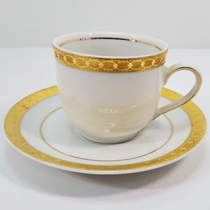 Mitterteich Demitasse Cup and Saucer, Bavaria