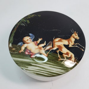 Villeroy & Boch Pompei Trinket Box, Luxembourg, Mismatched Bottom