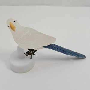 Hand Carved Stone Parrot