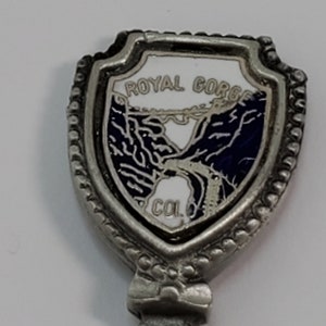 Royal Gorge Colorado Pewter Souvenir Spoon, Original Box