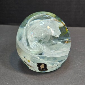 Kerry Glass Paperweight,  Ireland
