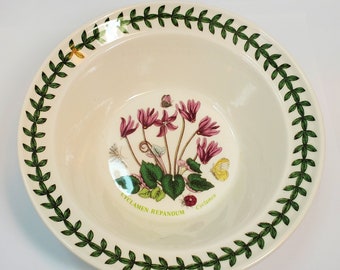 Portmeirion Botanic Garden Cyclamen Cereal Bowl, Britain