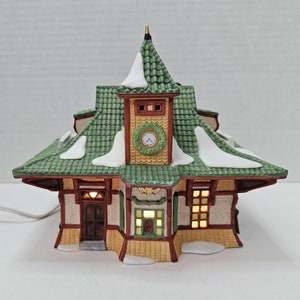 Department 56 Train Station, Alpine Village
