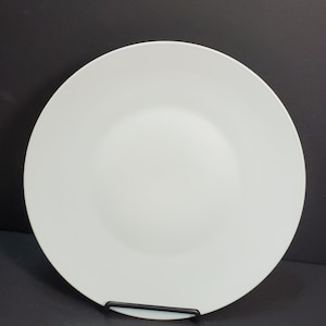 Rosenthal Classic Modern White Dinner Plate, Germany