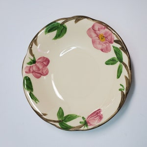 Franciscan Desert Rose Fruit Dessert Bowl, England, 1985-2003