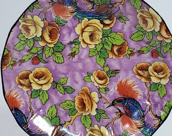Baker & Co., Purple Chitnz Saucer, 1930-1932