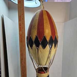 Paper Mache Hot Air Balloon