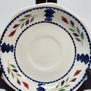Adams Lancaster Ironstone, Breakfast/Cream Soup Saucer, England