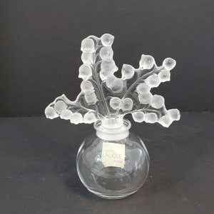 ラリック LALIQUE ダリア 香水瓶 フラワー 花 クリスタル フランス ラリック フロリダ Lalique ラリック LALIQUE ダリア 香水瓶 フラワー