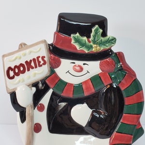 Fitz and Floyd Essentials Snowman &quot;Cookie&quot; Plate