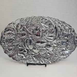 Arthur Court Cornucopia Tray, 1993