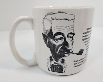 William Faulkner Coffee Mug, Original Box, 1993