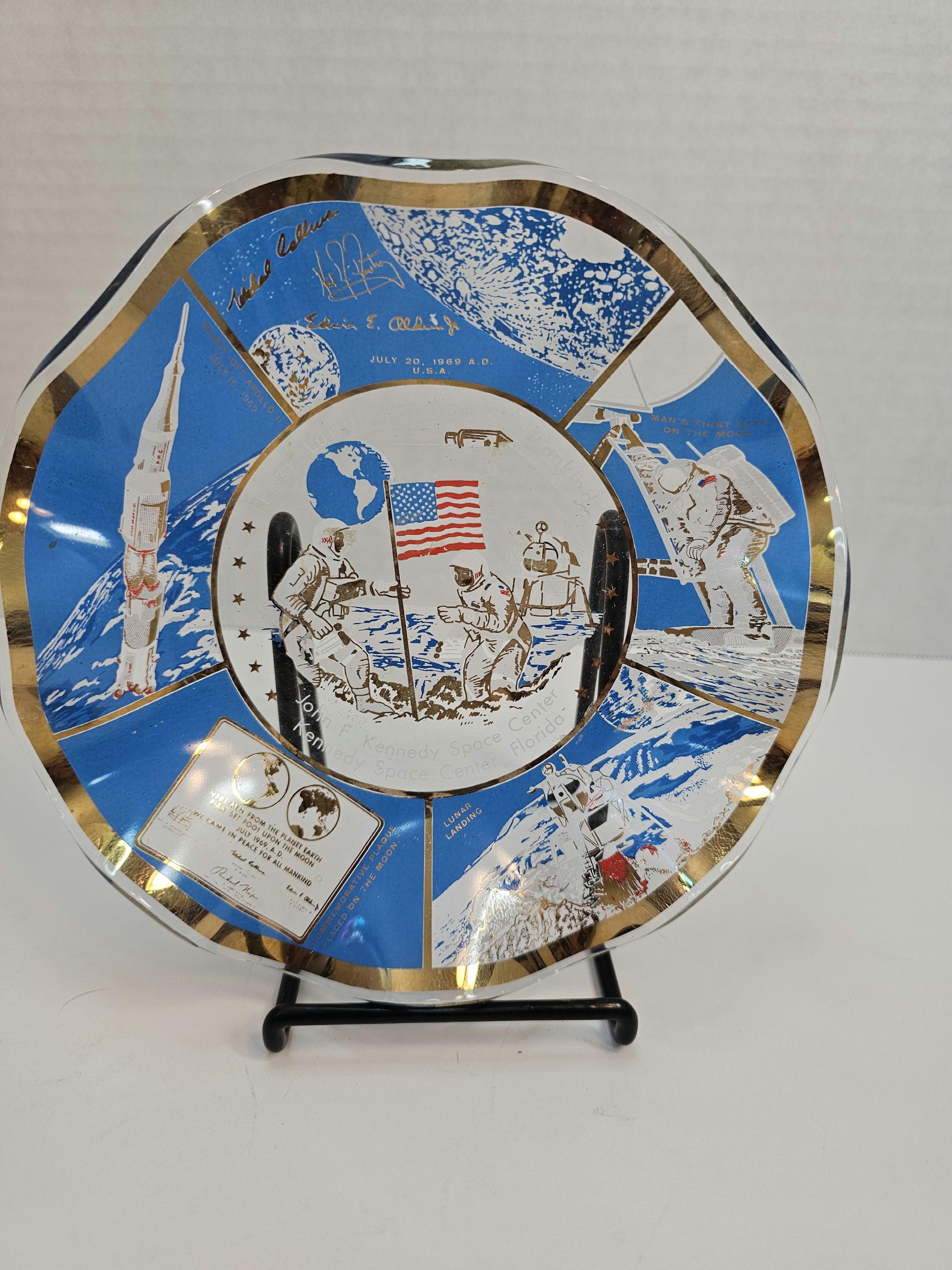 Apollo Moon Landing Souvenir Dish - Etsy