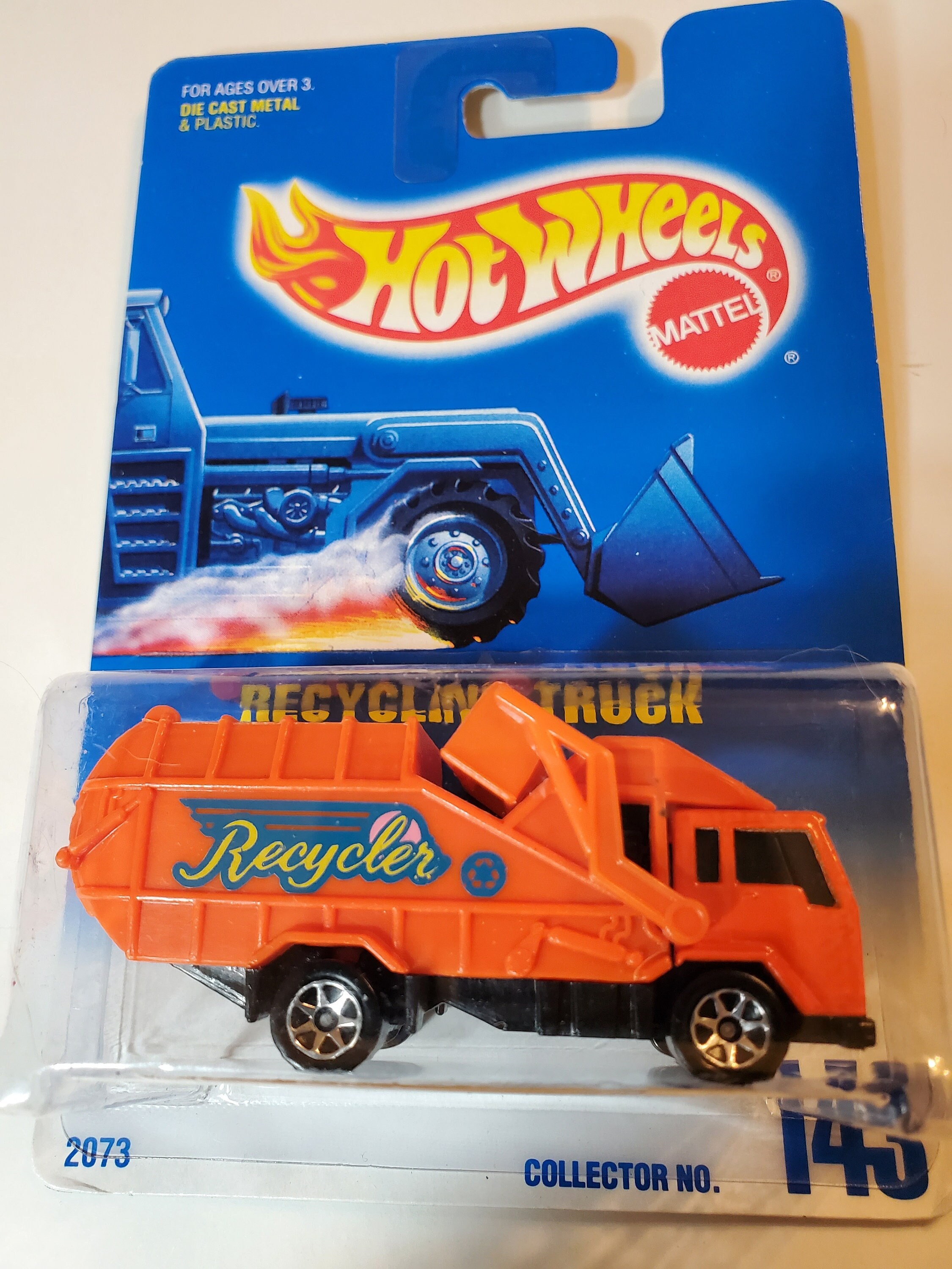 Hot Wheels Recycling Truck, #143, 1991, Original Package - Etsy
