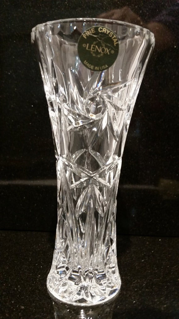 Lenox 6" Crystal Vase lenox 6 crystal vase