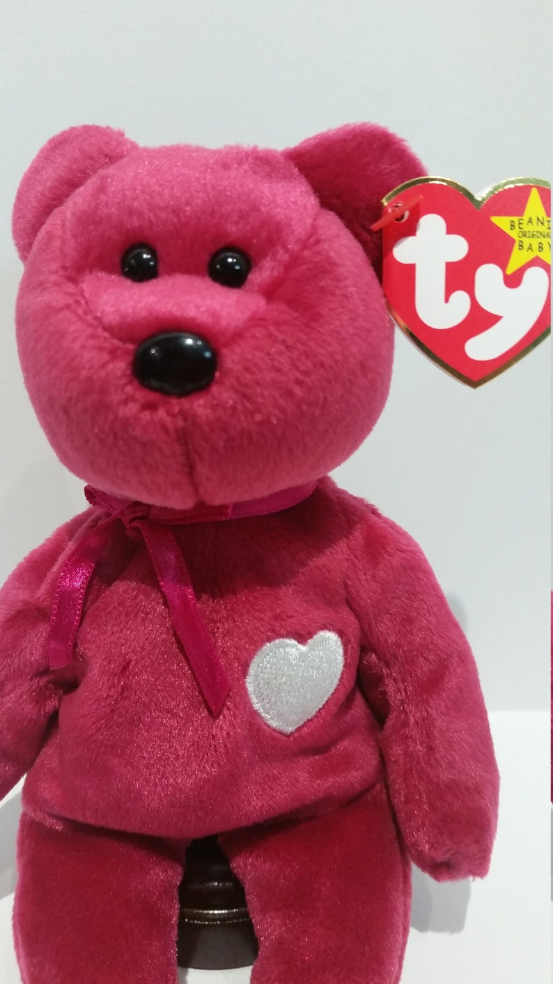 Ty Beanie Baby Valentina tag errors Etsy