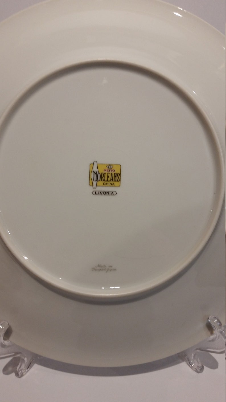 made in Occupied Japan Livonia by Meito Dinner Plate