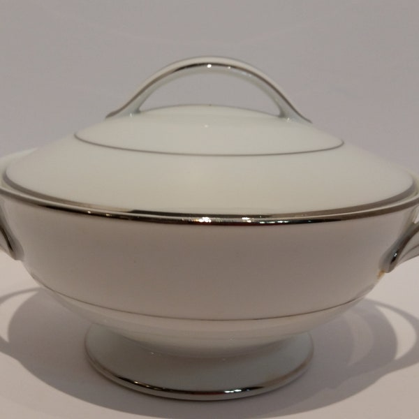 Noritake Envoy Covered Sugar Bowl