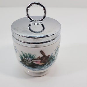Royal Worcester Birds Regular Size Egg Coddler, England