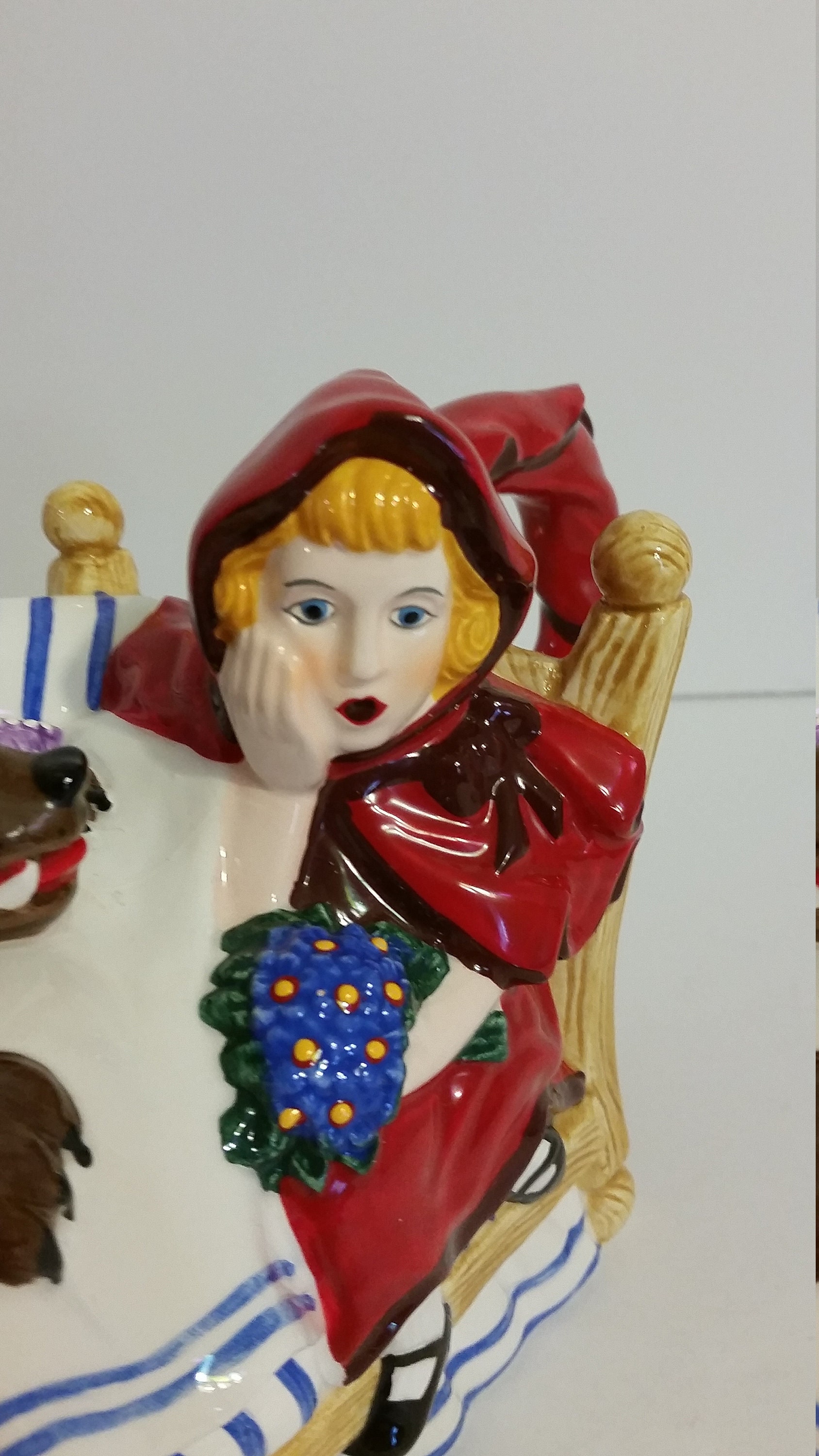 Studio 56 Little Red Riding Hood Teapot Etsy