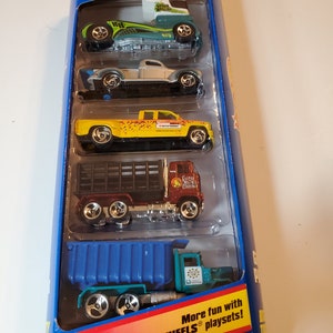 Hot Wheels Big City Trucks Gift Pack, 1998, Original Package