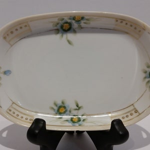 Noritake Nippon Floral Trinket Dish, Japan