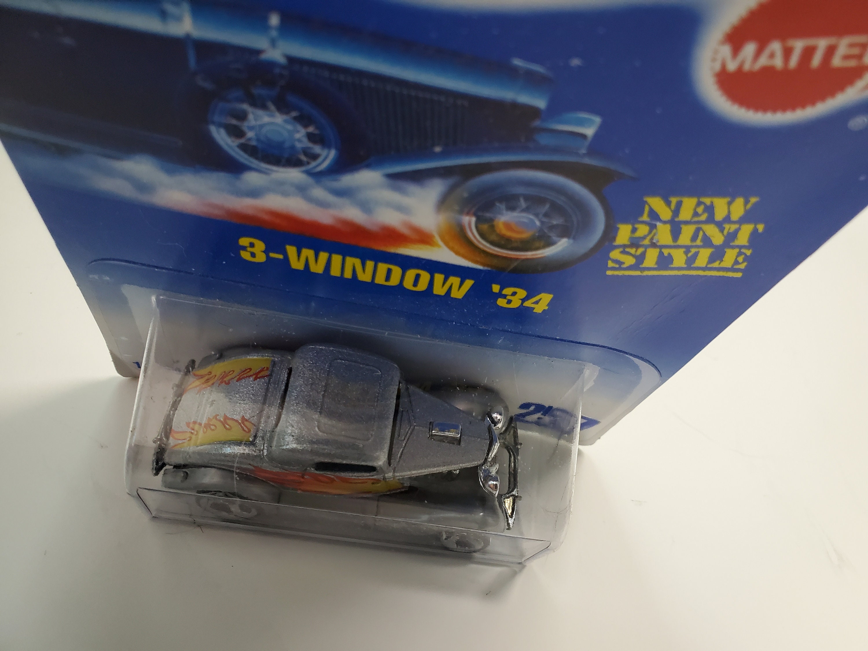 旧いホットウィール 1980年代リアルライダース3 Window ‘34 Hot Wheels 3-window '34, #257, 1991 Original Package - Etsy