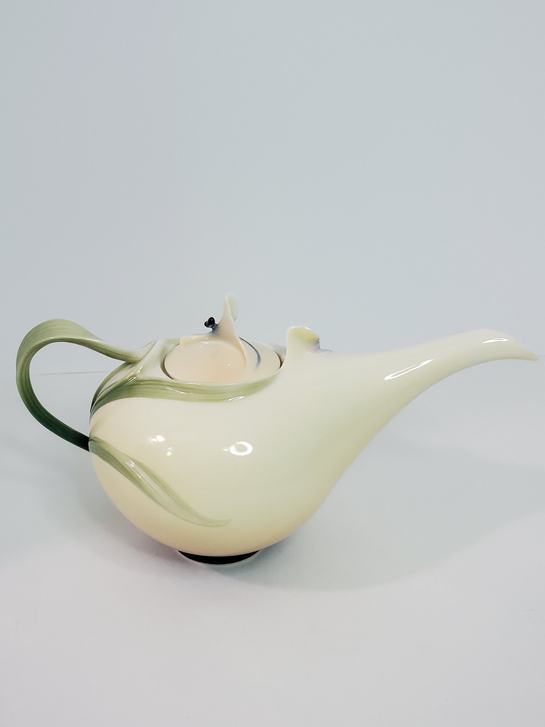 Franz Dragonfly Teapot Small Damage Etsy