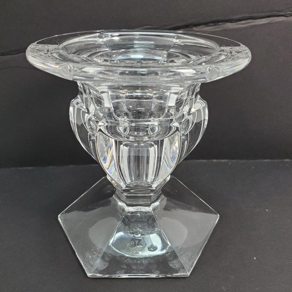 Crystal Royal Doulton Candle Holder Etsy