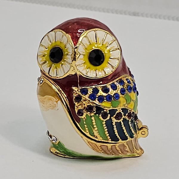 Owl Trinket Box