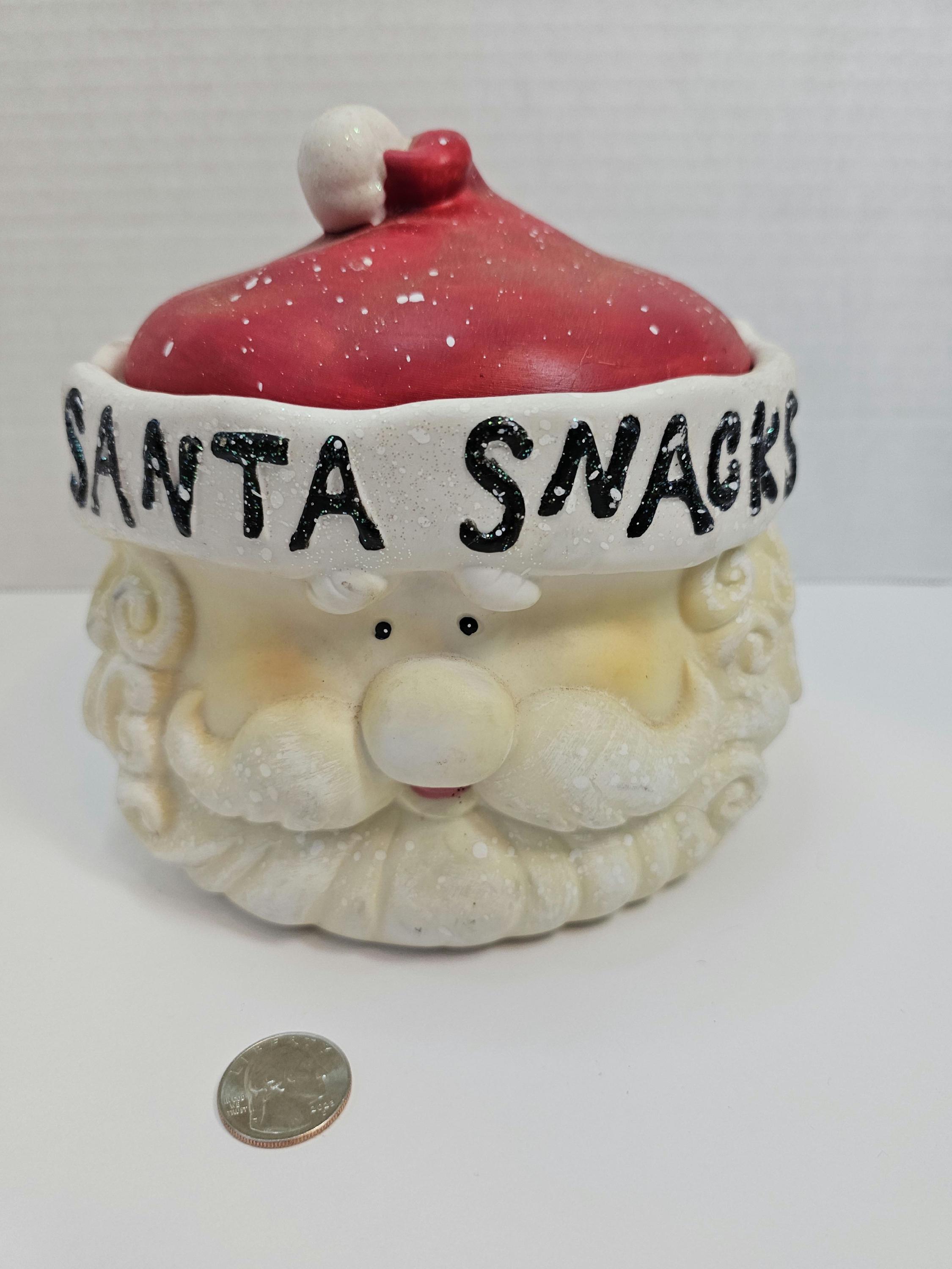 サンタスナッククッキージャー - Etsy 日本