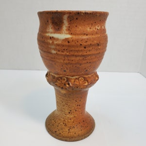Pottery Goblet, Hand Made
