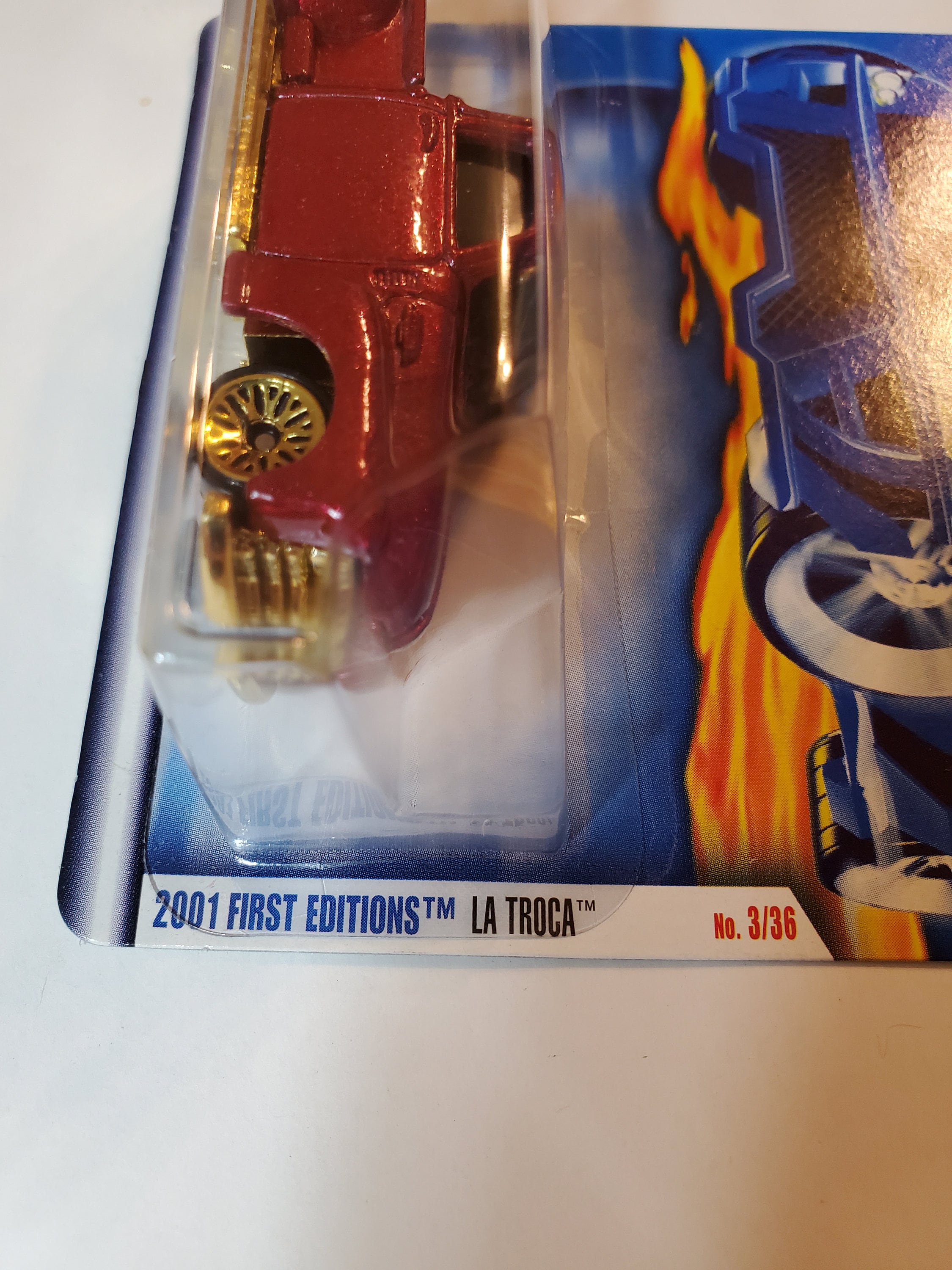 Hot Wheels Mattel – First Editions 2001 La Troca N.03/36 – Modello Da Collezione In Scala, Edizione Limitata - 5
