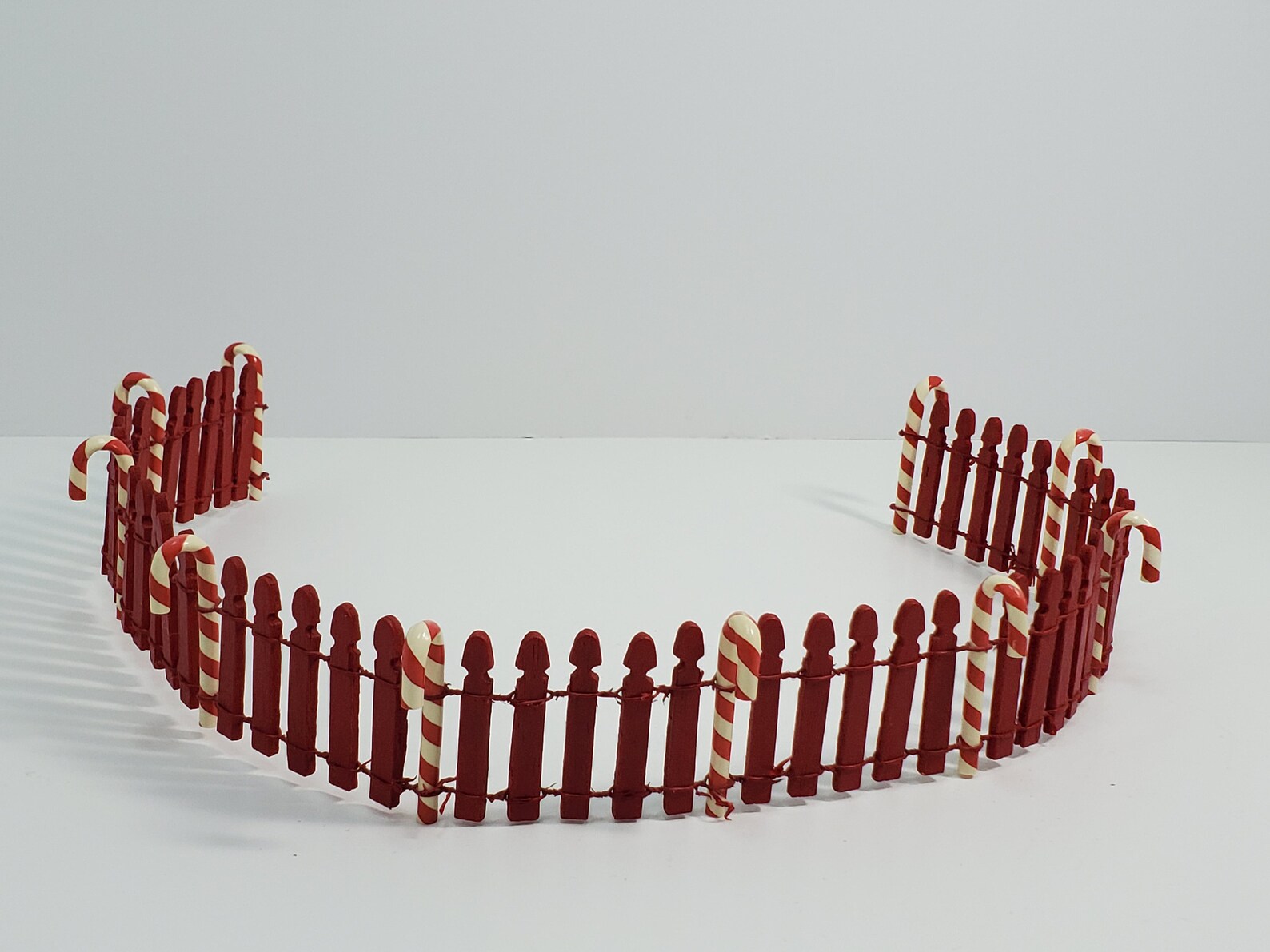 Department 56 Candy Cane Fence North Pole Series Etsy