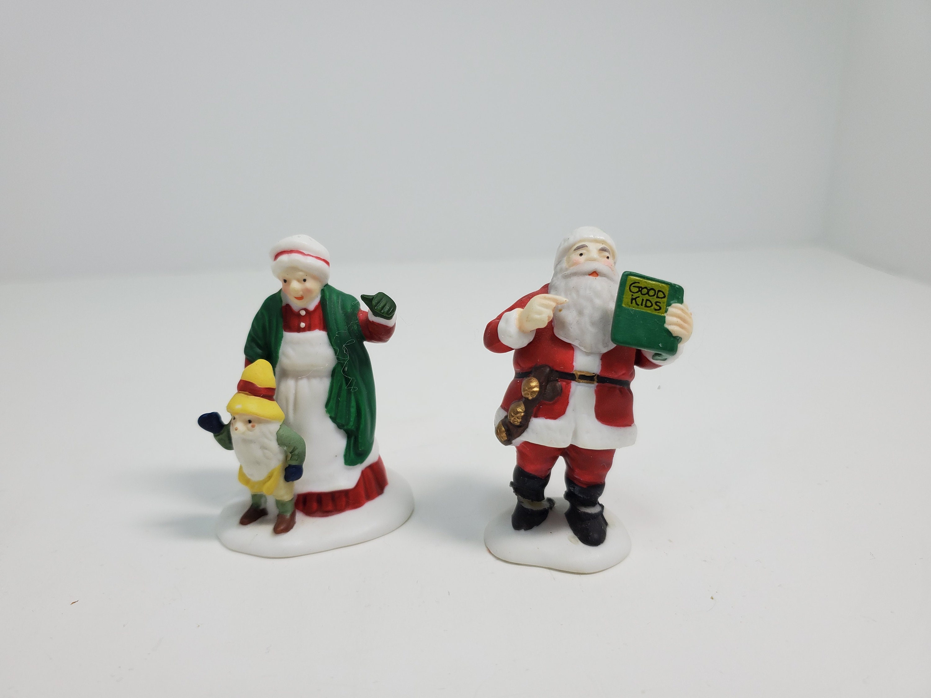 Department 56 Santa and Mrs Claus North Pole Series Etsy