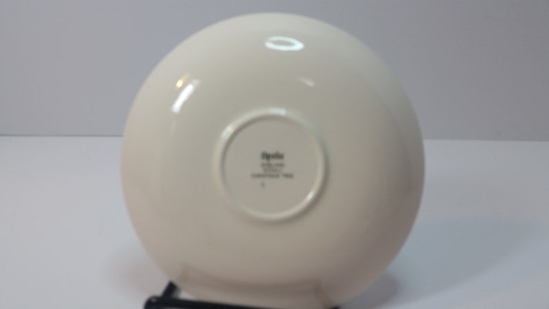 Spode Christmas Tree Saucer Made in England