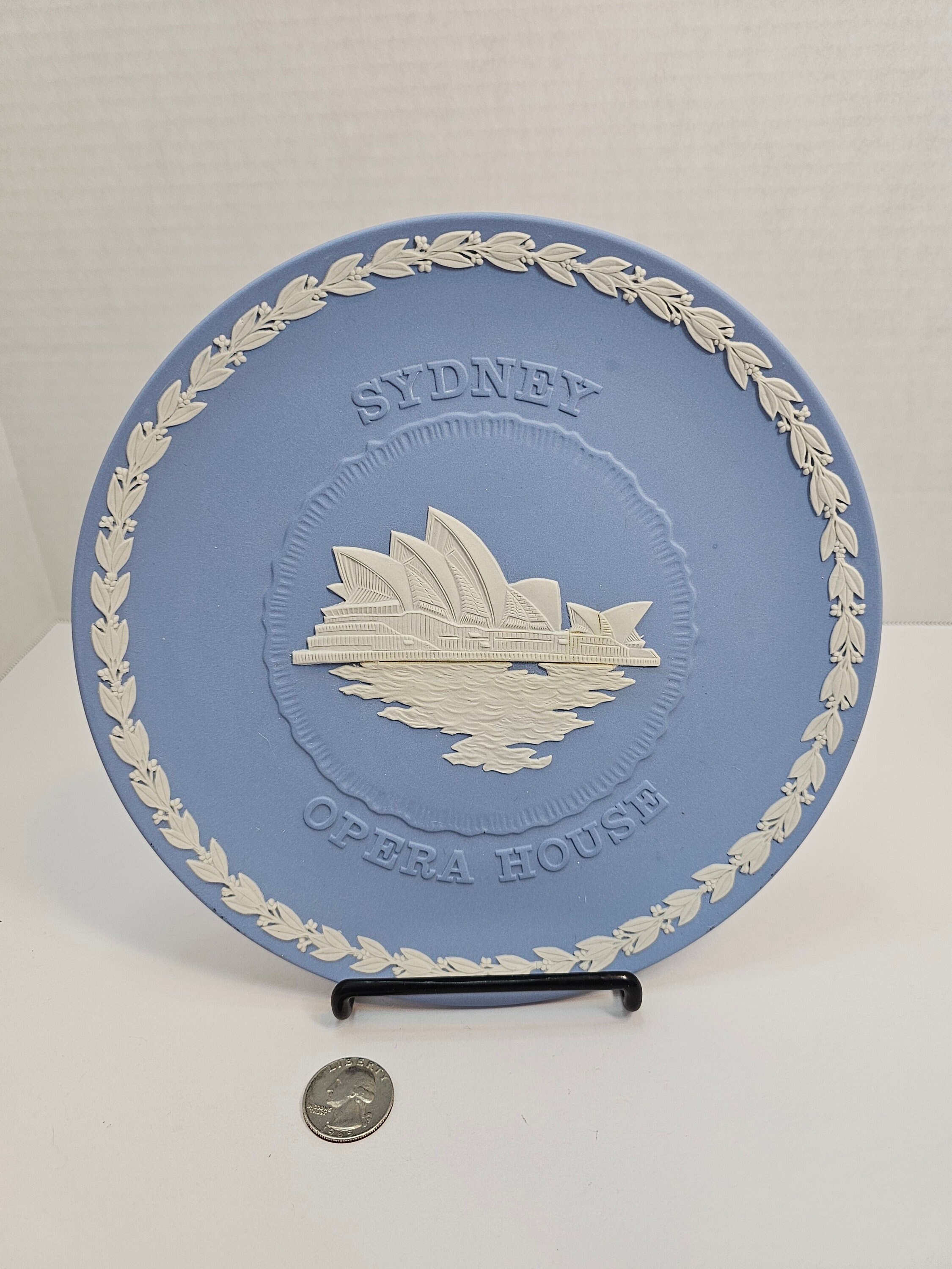 シドニーオペラハウス 陶器 装飾品 ウェッジウッド シドニー オペラハウス プレート - Etsy 日本