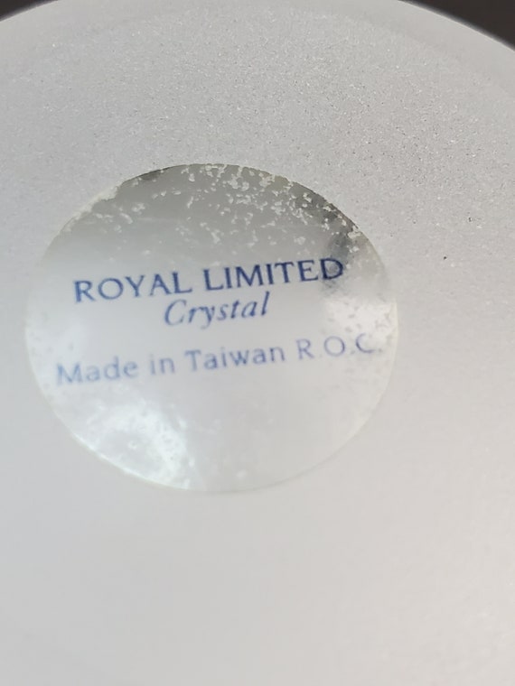 Royal Limited Crystal Frosted Dragonfly Perfume B… - image 7