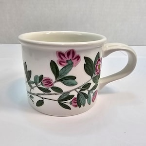 Portmeirion Botanic Garden Rhododendron Flat Drum Cup, England