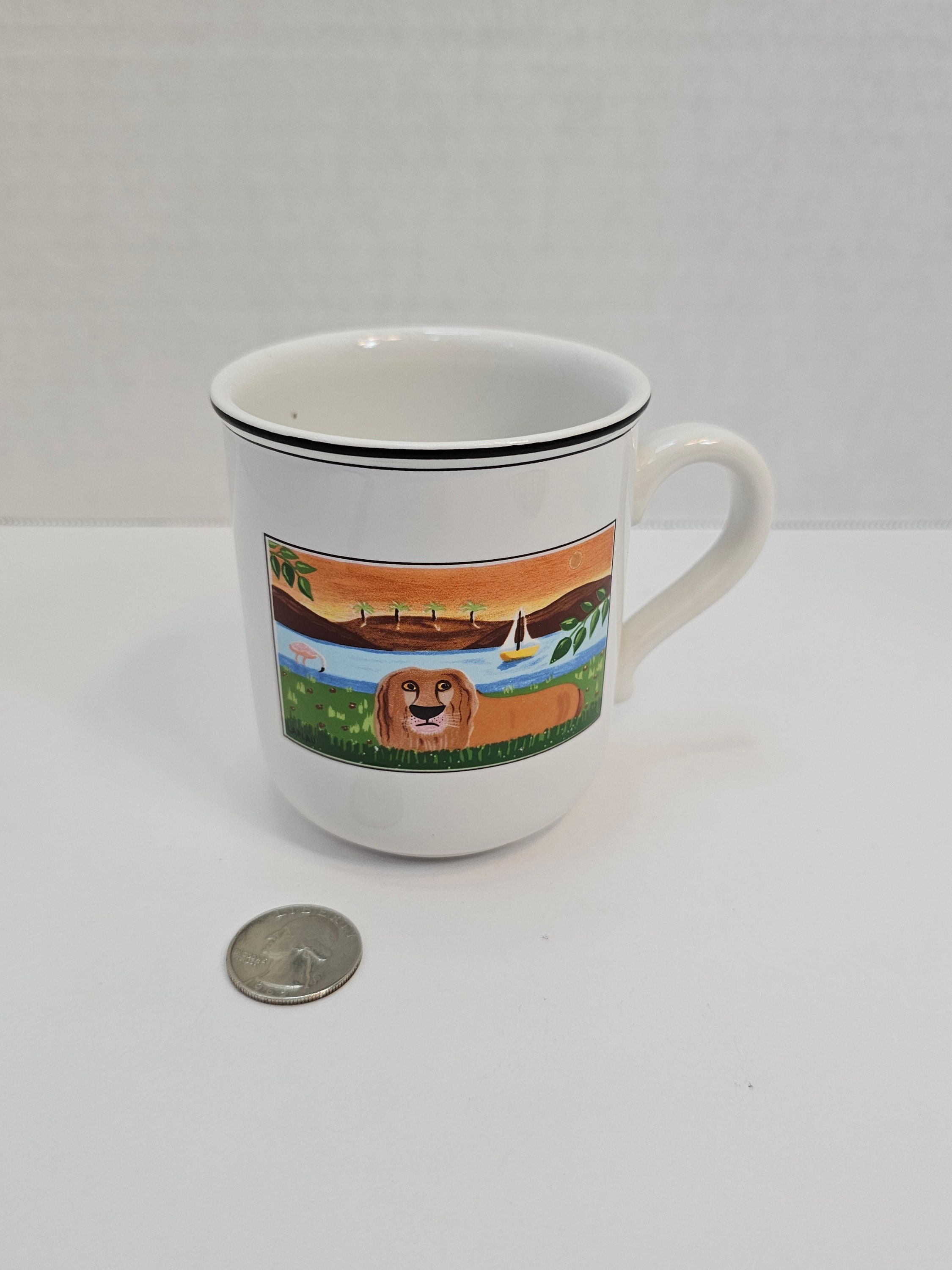 Villeroy & Boch Design Naif、ライオン、マグカップ、ルクセンブルク