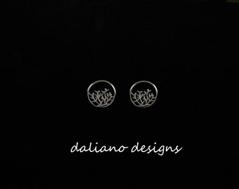 Coral 14mmL Post Earrings. Hawaiian & Island inspired jewelry designs. 925 Sterling Silver w/ Rhodium plating to prevent tarnish.