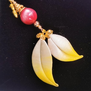 1 st Handgemaakte Genshin Impact Reiziger Aether Earring 7 Element China Immaterieel Cultureel Erfgoed Art Vaardigheid Oorbel Dendro Pyro Anemo Hydro