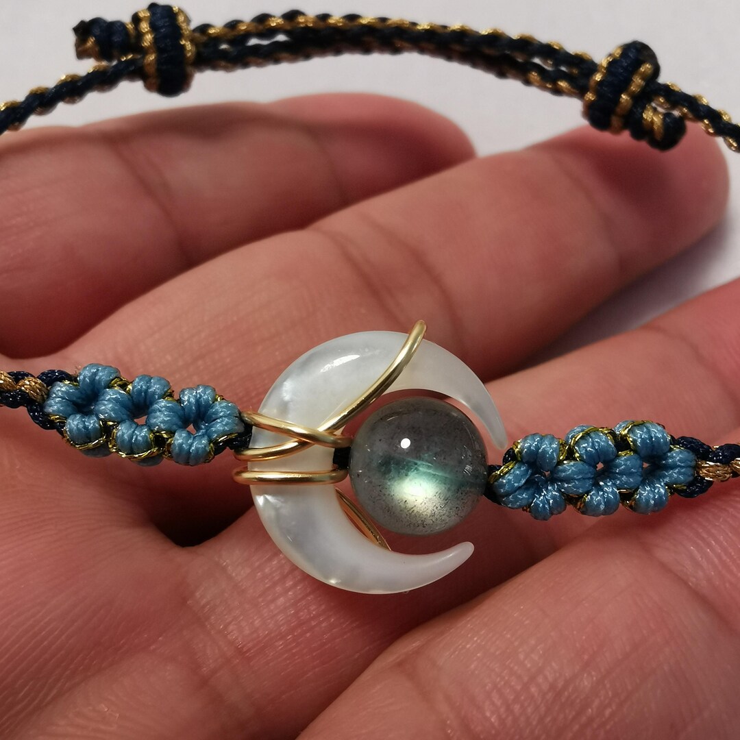 Hand Knotted Love Between Fairy and Devil Bracelet, Can Lan Jue