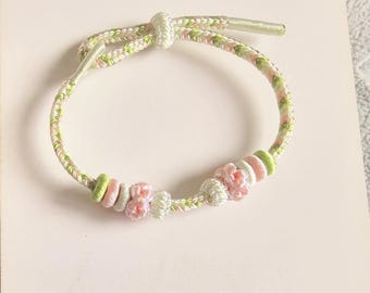 Hand knoted woven bracelet, Christmas gift idea, birthday gift, Friendship Bracelet