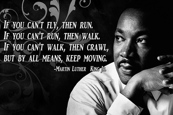 Martin Luther King Jr Quote Poster Classroom Posters Etsy